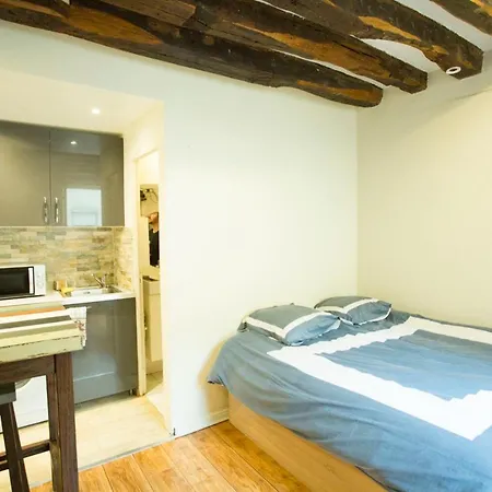 Appartamento Hostnfly - Modern Studio In The Heart Of The Latin Quarter Parigi